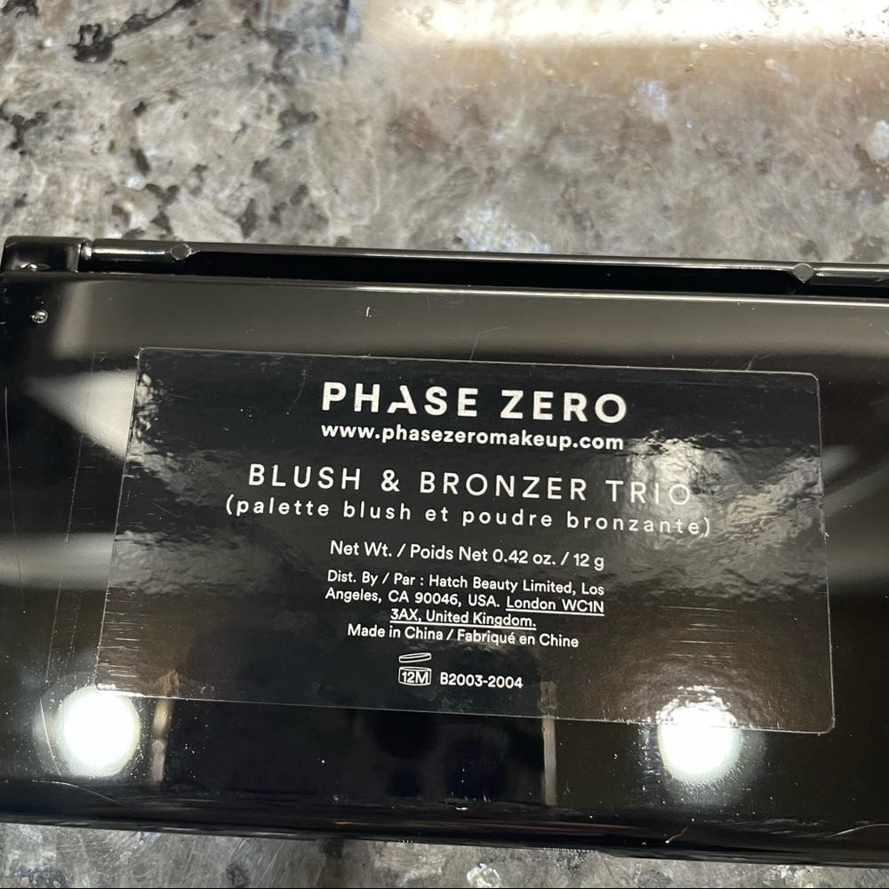 Phase Zero Blush and Bronzer Trio / Versatile / NIB / Boutique - Picture 6 of 6